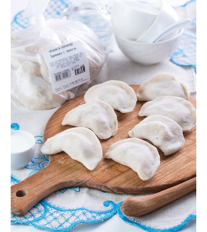 Вареники с творогом, 1кг Вареники с творогом, 1кг