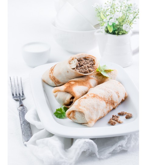 Блины с мясом, 1кг